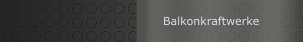 Balkonkraftwerke